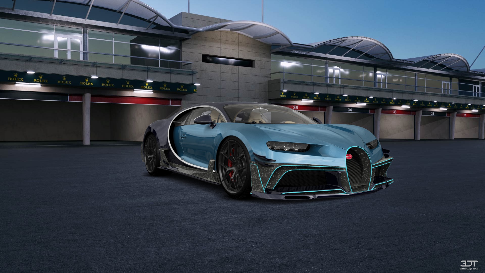 Bugatti Chiron 2 Door Coupe 2016