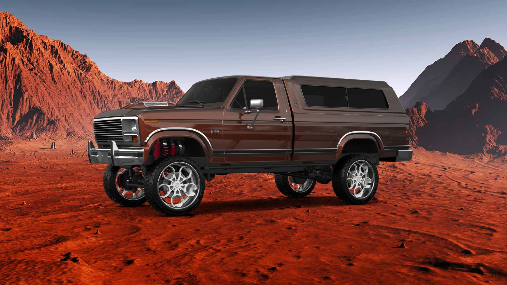 Ford F-150 2 Door pickup truck 1986