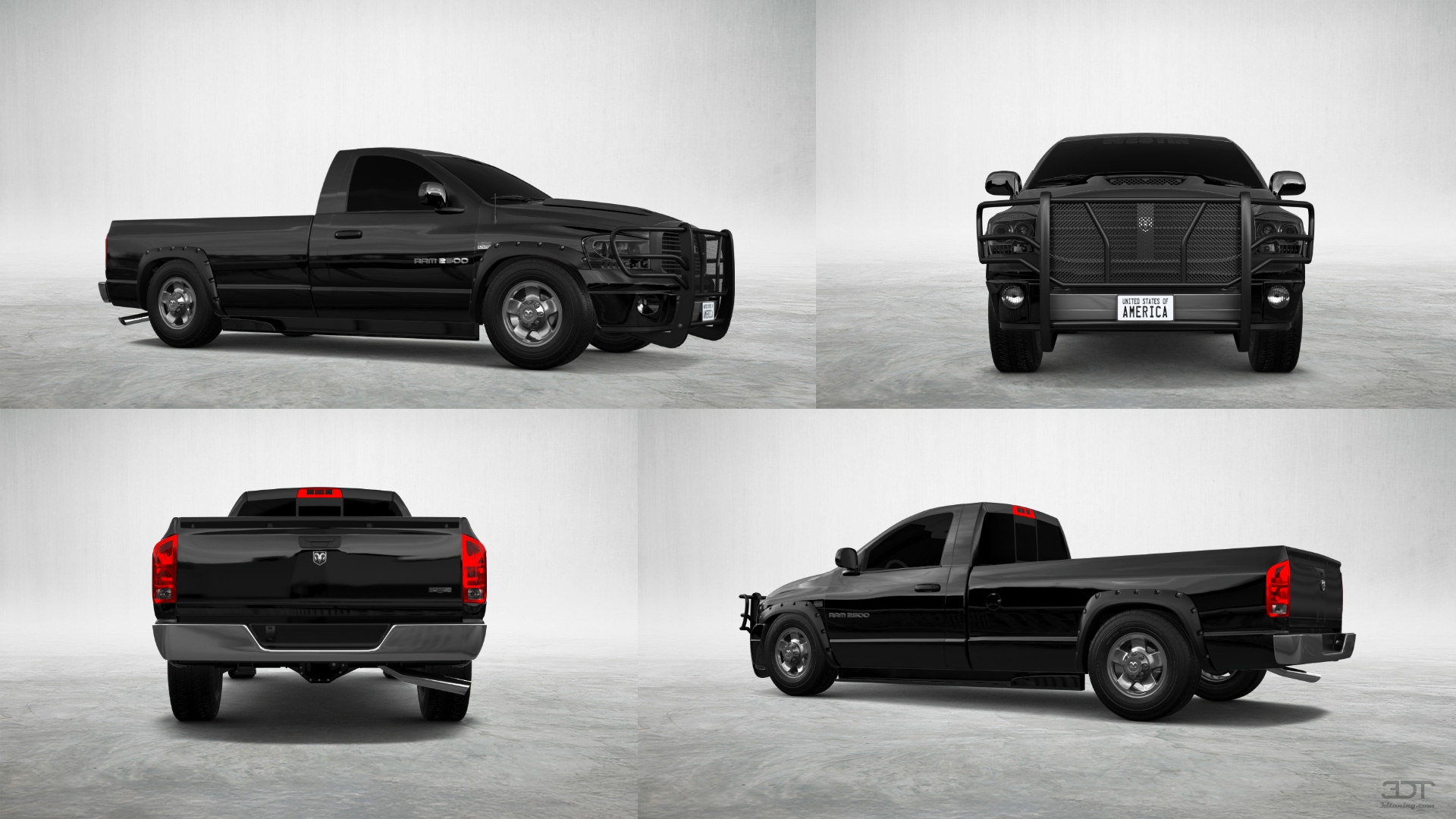 Dodge Ram 2500 Regular Cab 8ft box 2 Door truck 2003 tuning