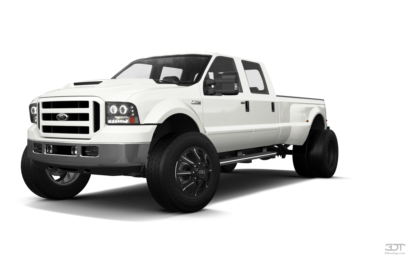 Tuning Ford F-350 DRW 4 Door pickup truck 1999