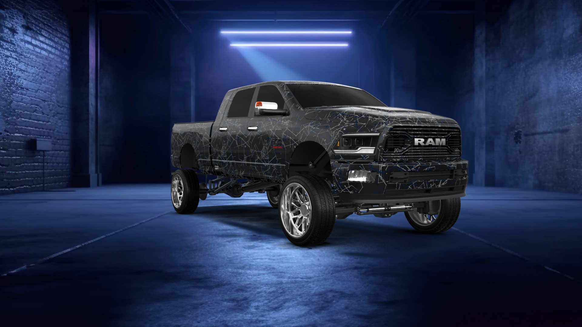 Dodge Ram 2500 Mega Cab 6.4 ft box 4 Door pickup truck 2010