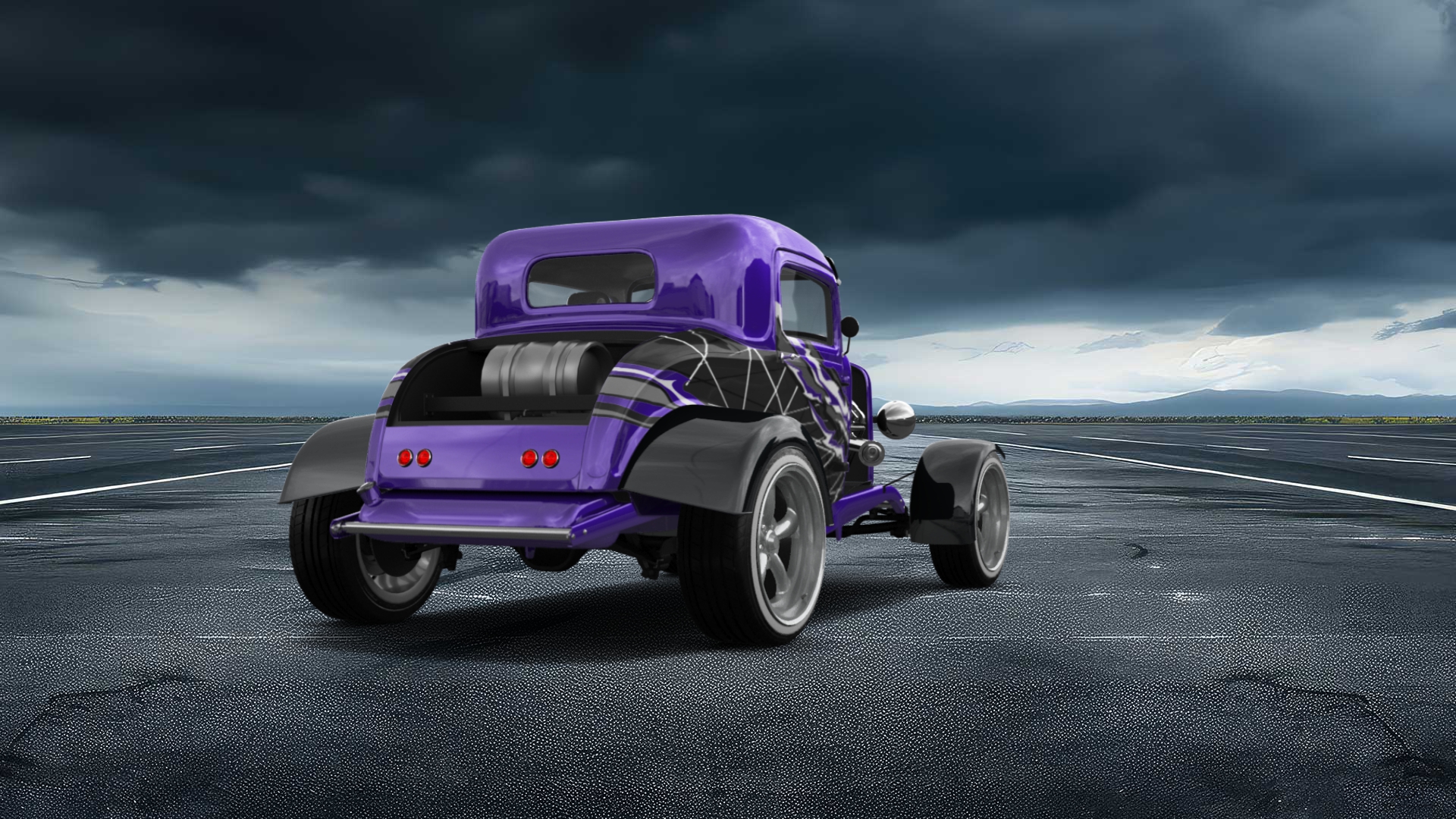 Ford Model B Deluxe 2 Door Coupe 1932 tuning