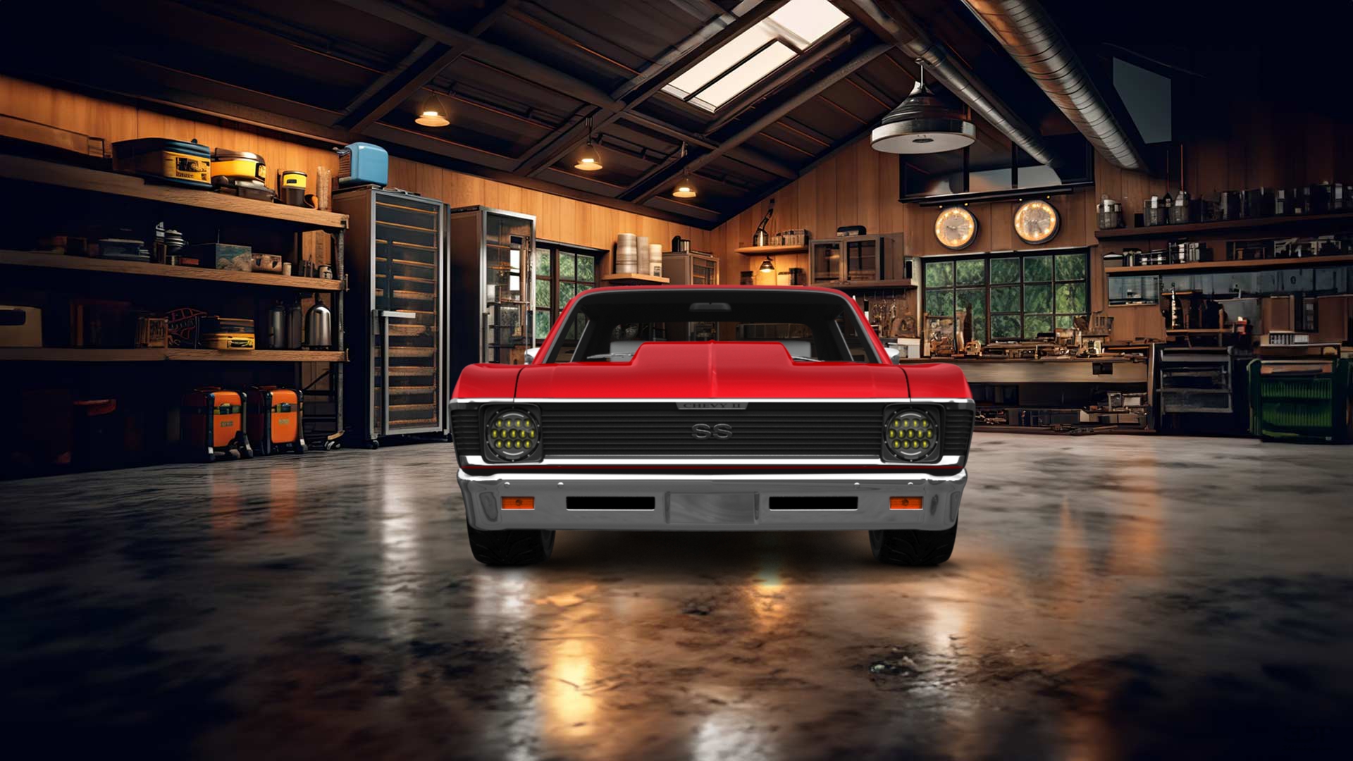 Chevrolet Chevy II Nova 2 Door Coupe 1968