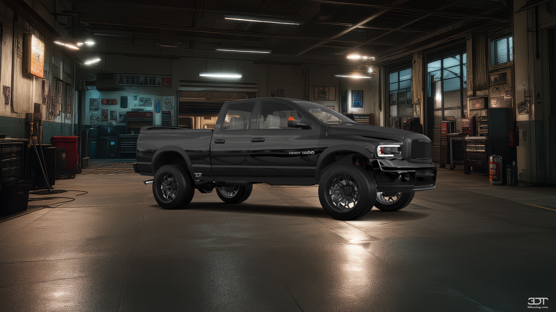 Dodge Ram 1500 6.4 ft box 4 Door pickup truck 2002 tuning