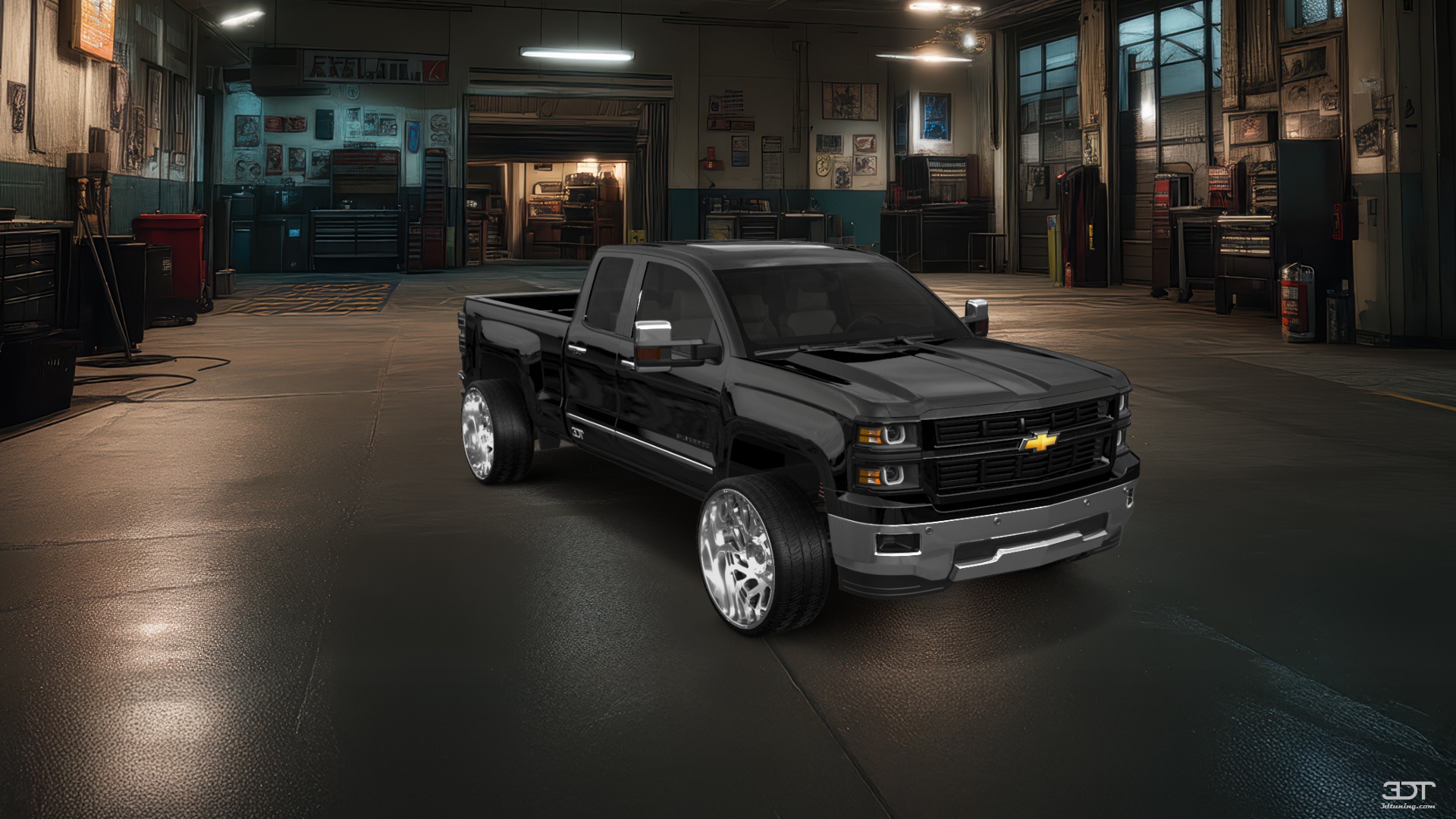 Chevrolet Silverado 1500 6.5 ft box 4 Door pickup truck 2014 tuning