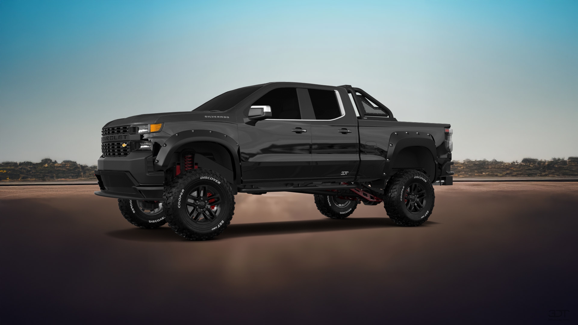 Chevrolet Silverado 1500 6.6 ft box 4 Door pickup truck 2021 tuning
