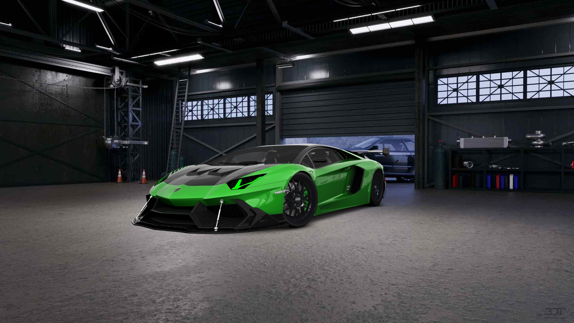 Lamborghini Aventador 2 Door Coupe 2012 tuning