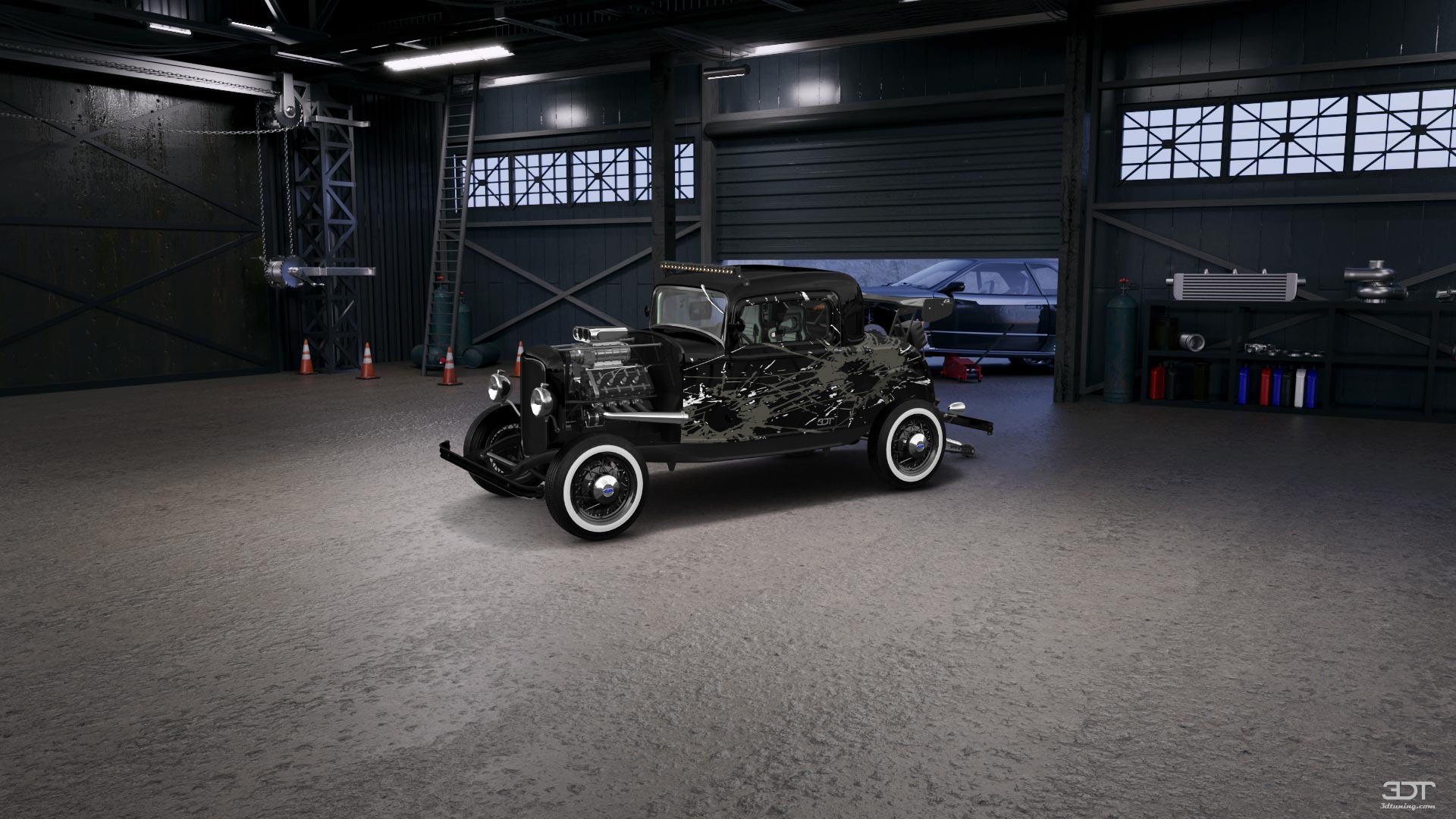 Ford Model B Deluxe 2 Door Coupe 1932