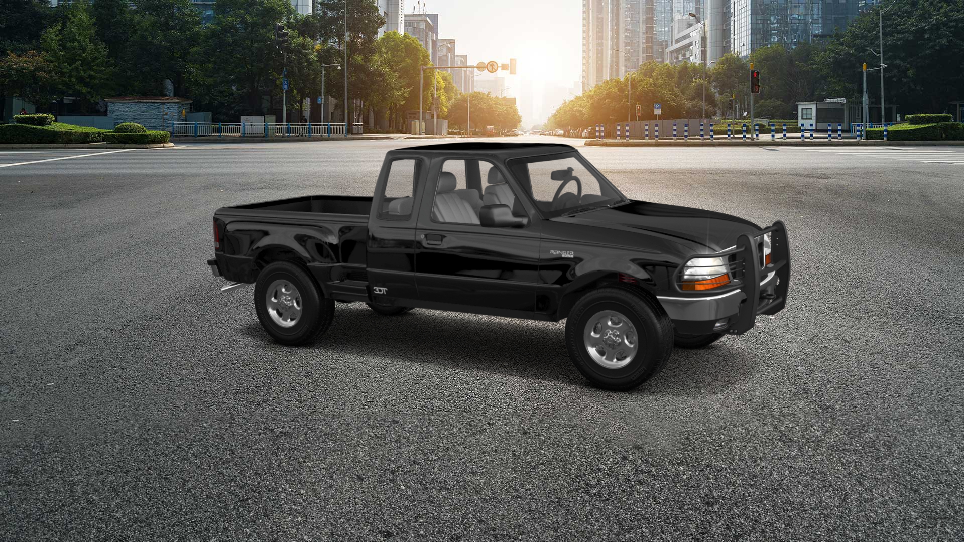 El 8aty's Ford Ranger Flareside 1998 with Tops, Trunk Lid, Headlights ...