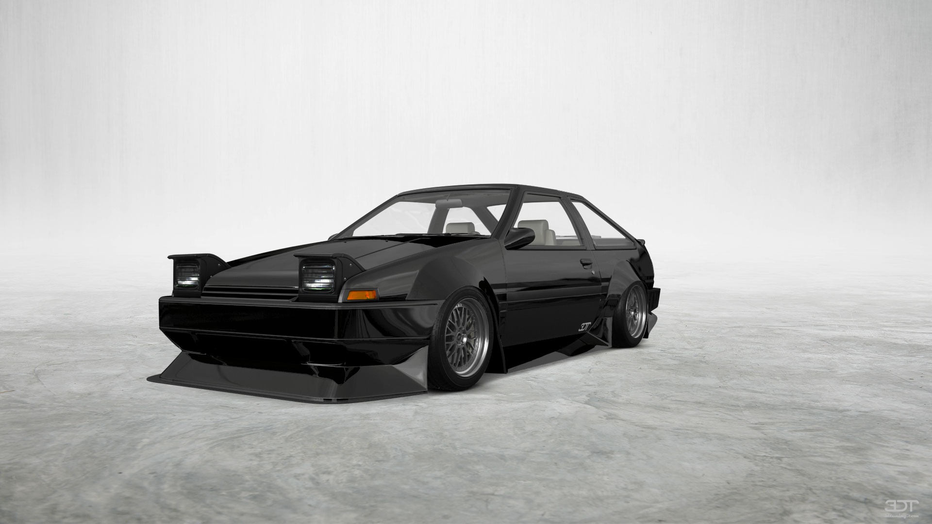 Toyota AE86 3 Door Hatchback 1985 tuning