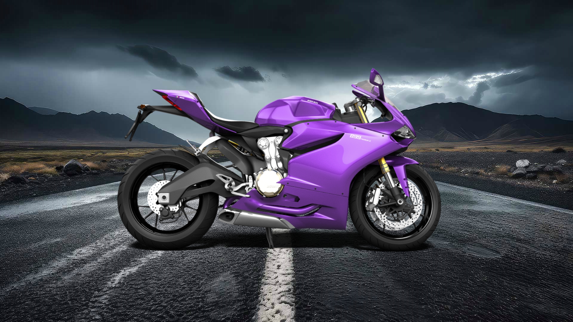 Ducati 899 Panigale Sport Bike 2015 tuning