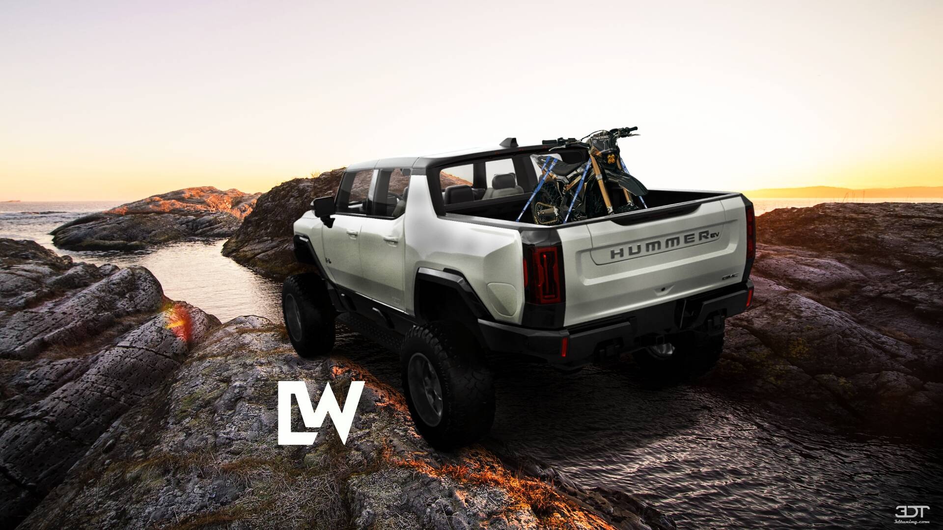GMC Hummer EV 4 Door pickup truck 2021 tuning