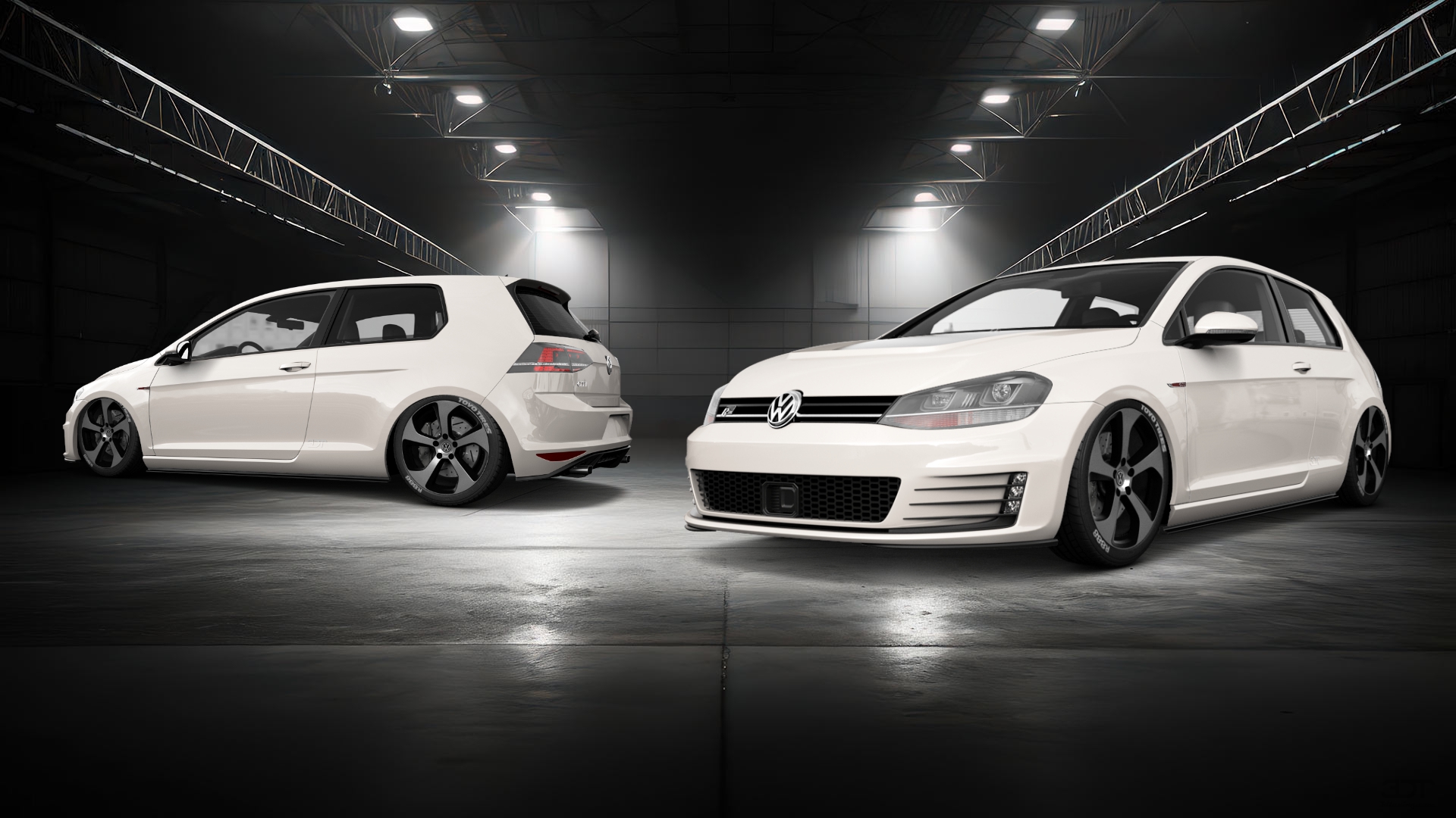 Volkswagen Golf 7 3 Door Hatchback 2013 tuning