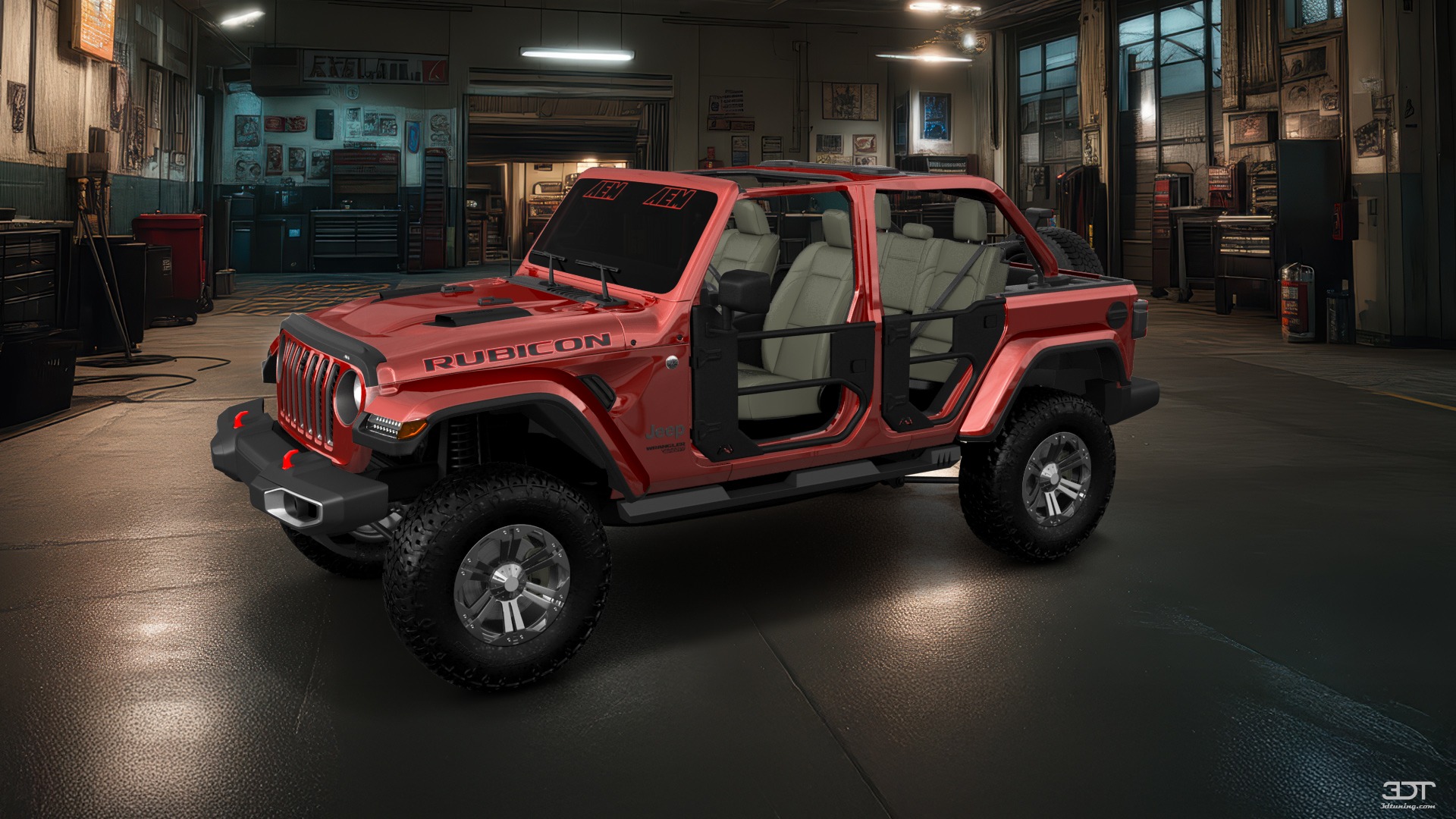 Jeep Wrangler Rubicon JL 4 Door SUV 2017 tuning
