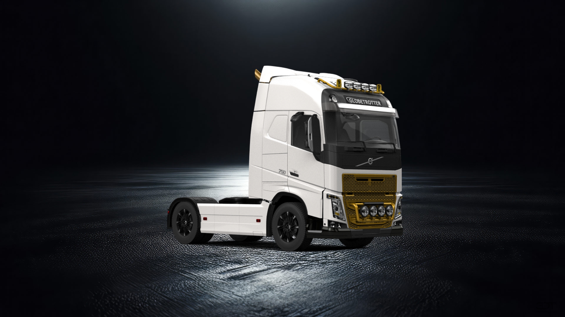 Volvo FH16 Globetrotter XL Cab Truck 2013 tuning