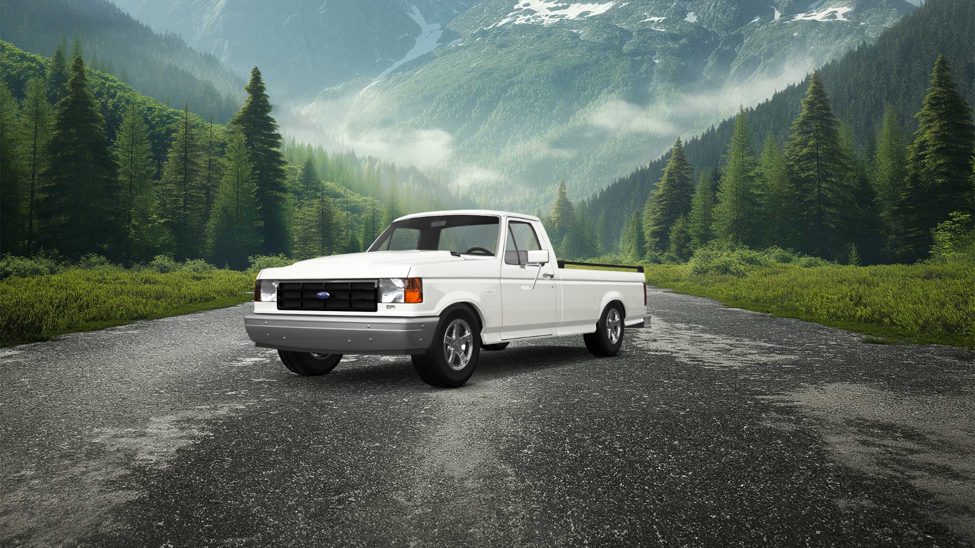 Ford F-150 2 Door pickup truck 1987