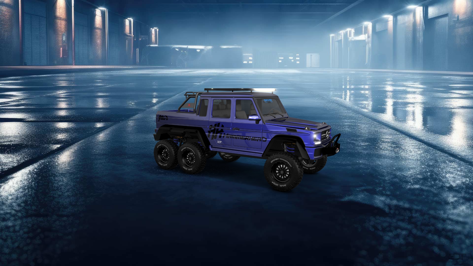 Mercedes G 63 AMG 6x6 4 Door pickup truck 2013