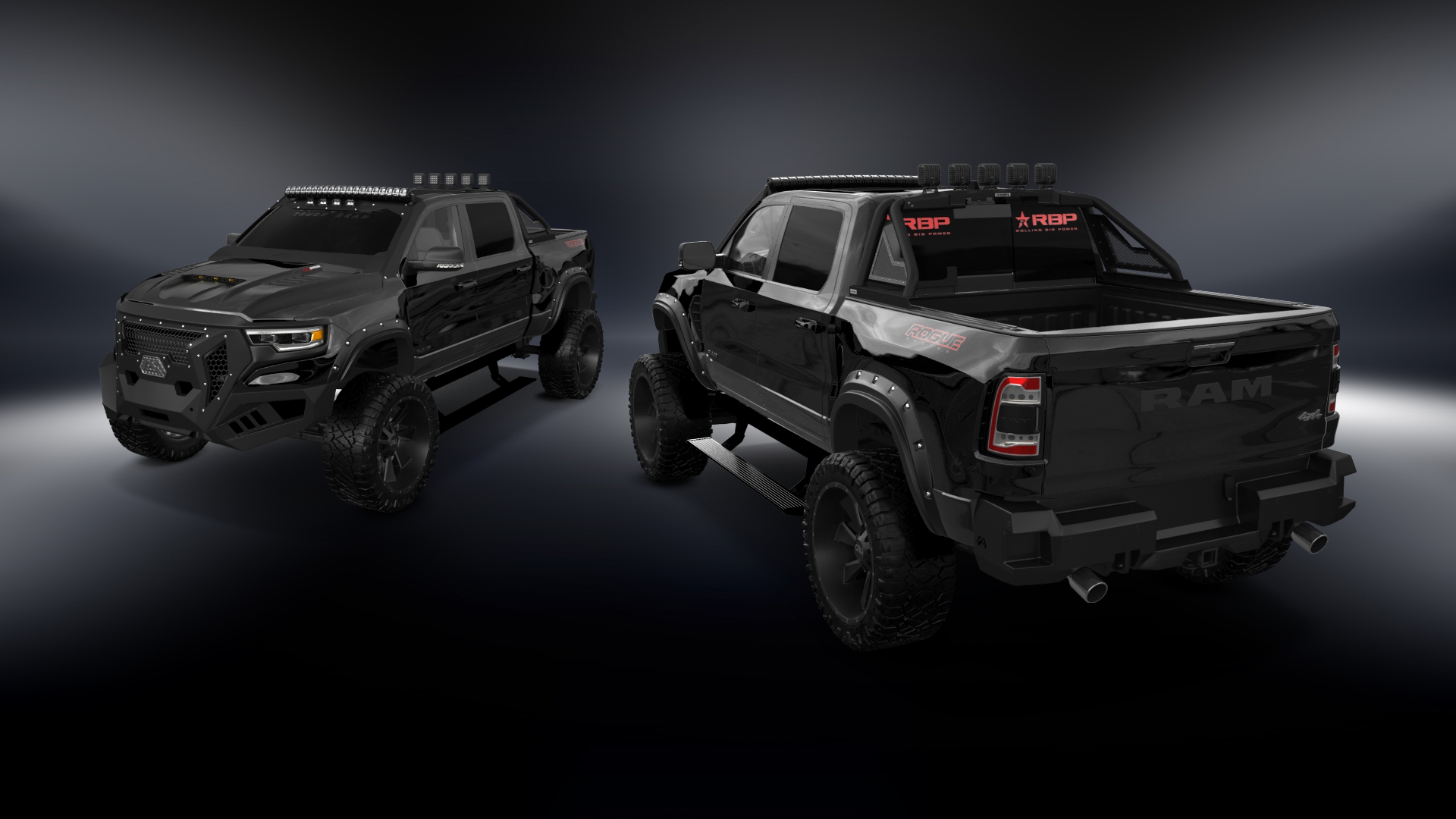 Dodge Ram 1500 TRX 4 Door pickup truck 2021 tuning