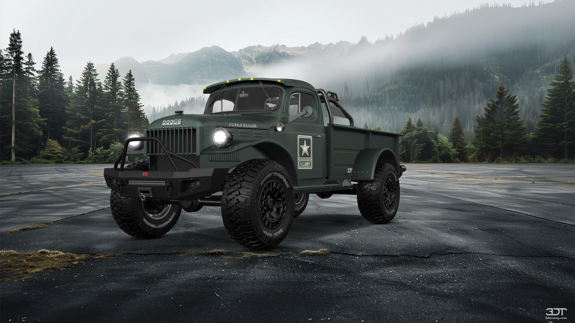 Dodge Power Wagon 2 Door pickup truck 1947