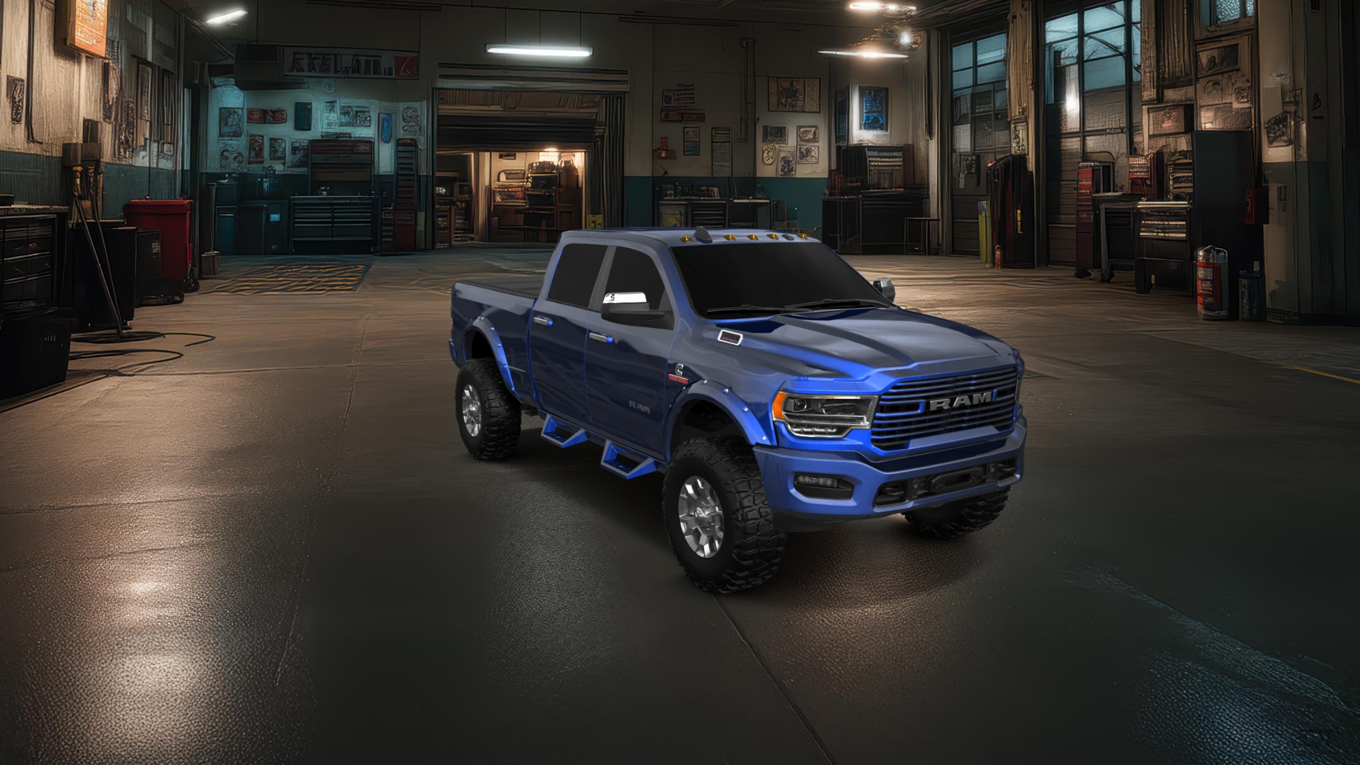 Dodge Ram 2500 4 Door pickup truck 2020 tuning