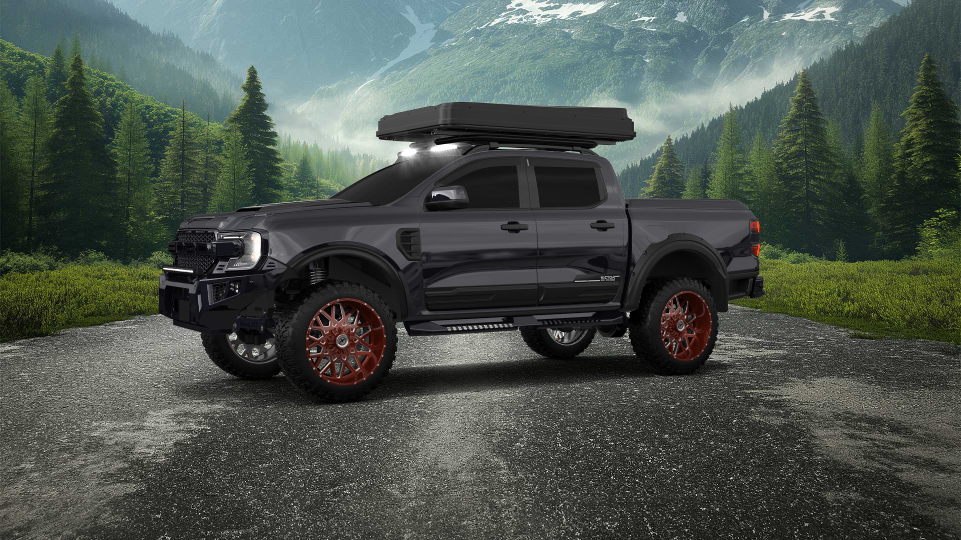 Ford Ranger 4 Door pickup truck 2022