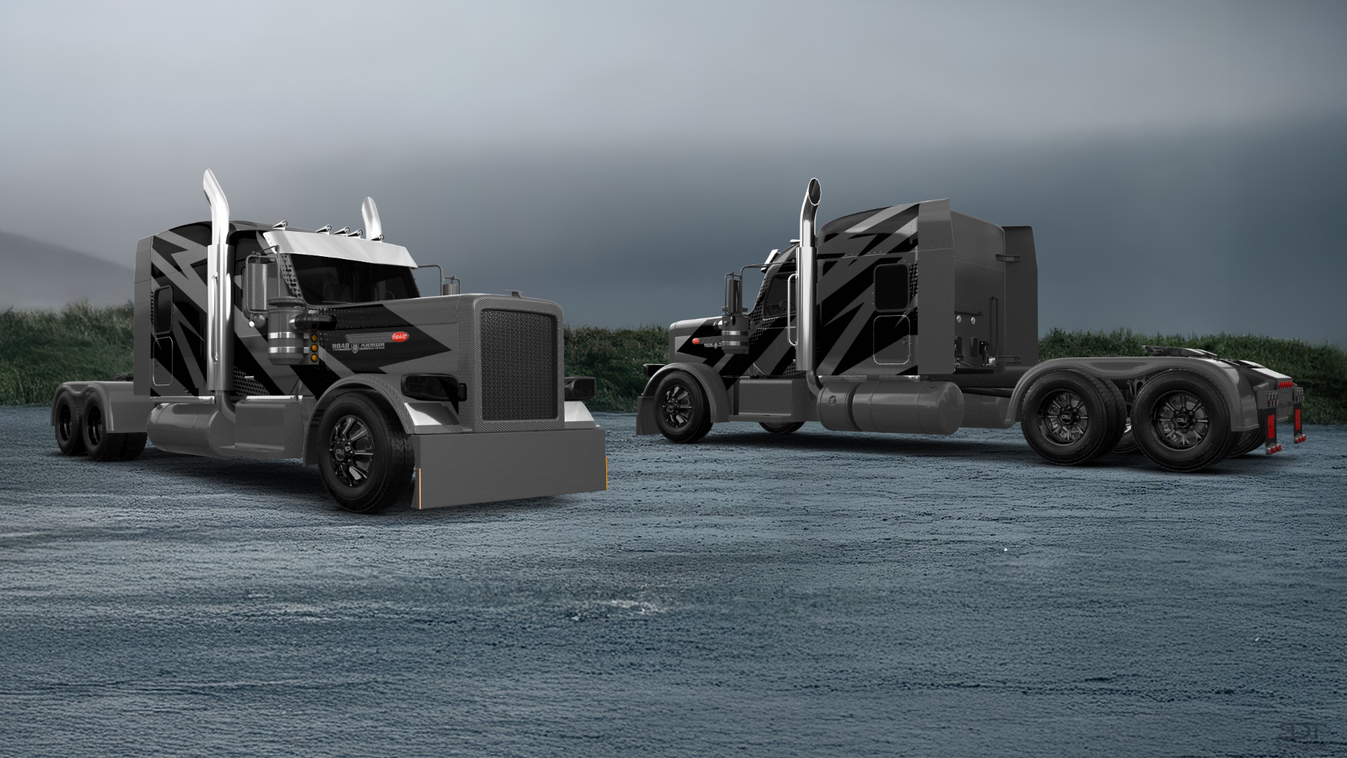 Peterbilt 589 Sleeper Cab Truck 2024 tuning