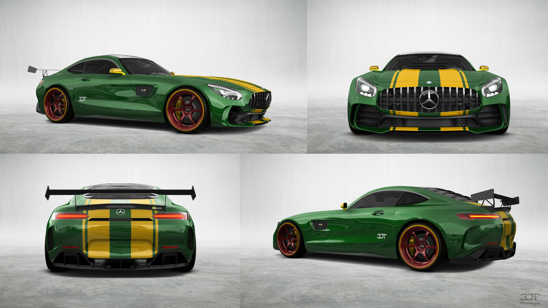 Mercedes AMG GT 2 door fastback coupe 2015