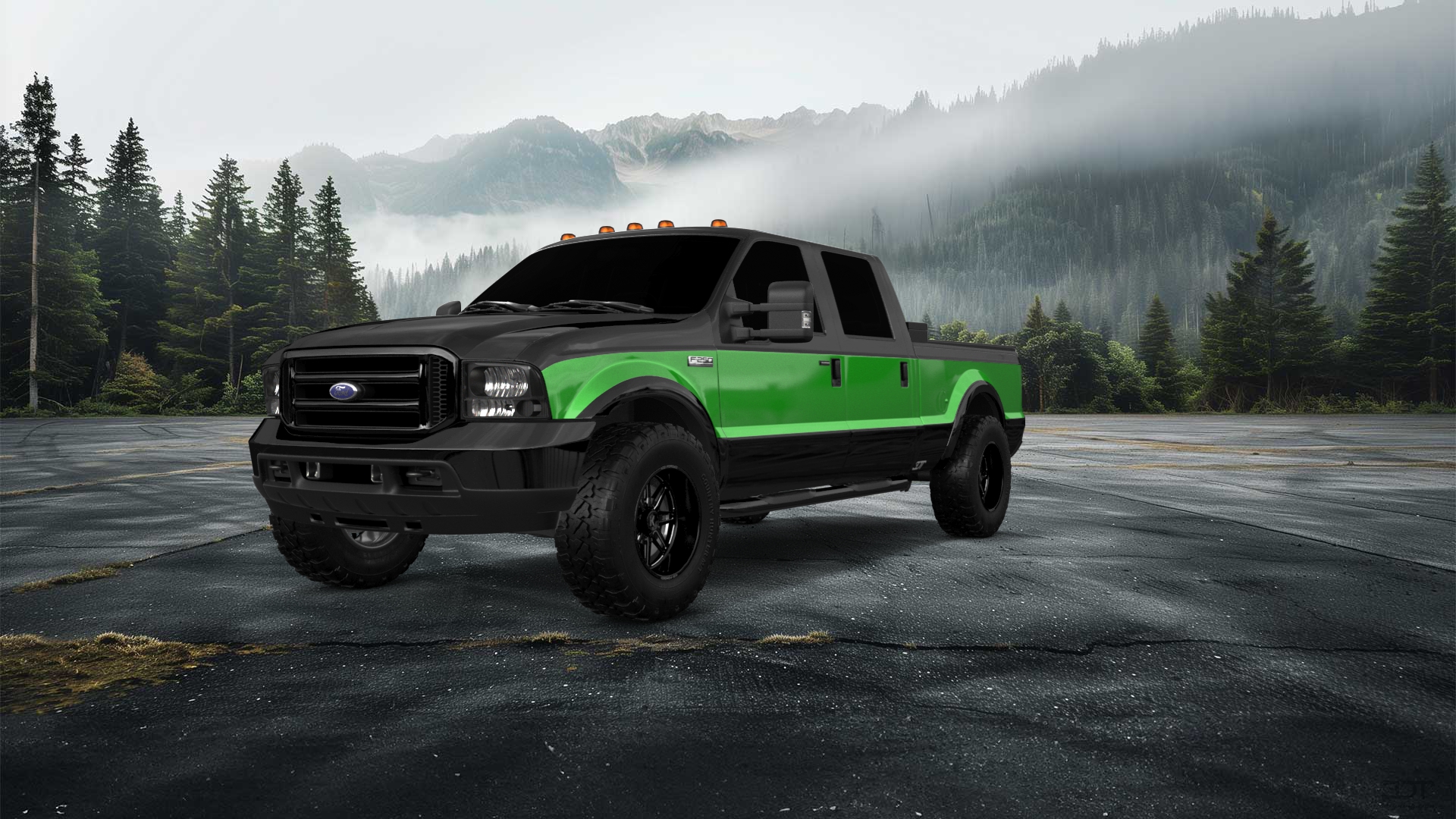 Ford F-250 Crew Cab 4 Door pickup truck 1999