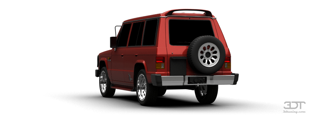 Tuning Mitsubishi Pajero Wagon 5door SUV 1983