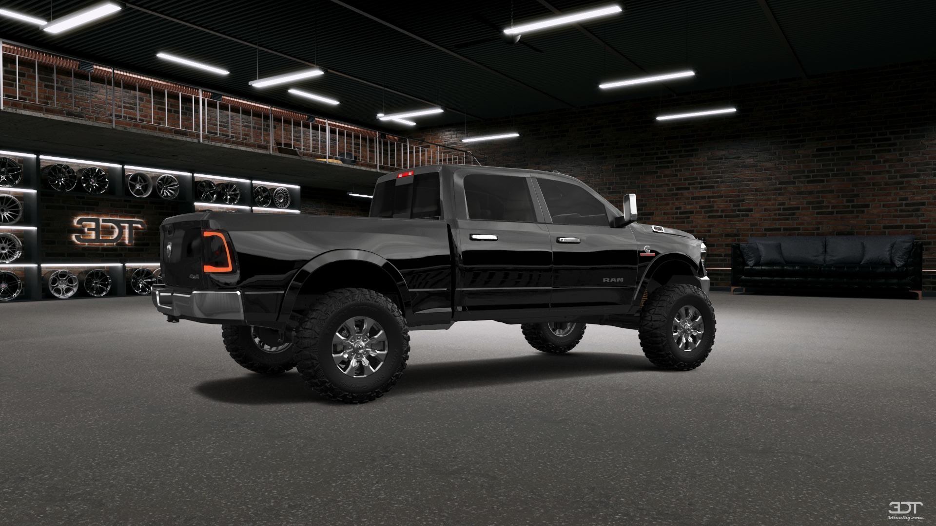 Dodge Ram 2500 4 Door pickup truck 2020 tuning