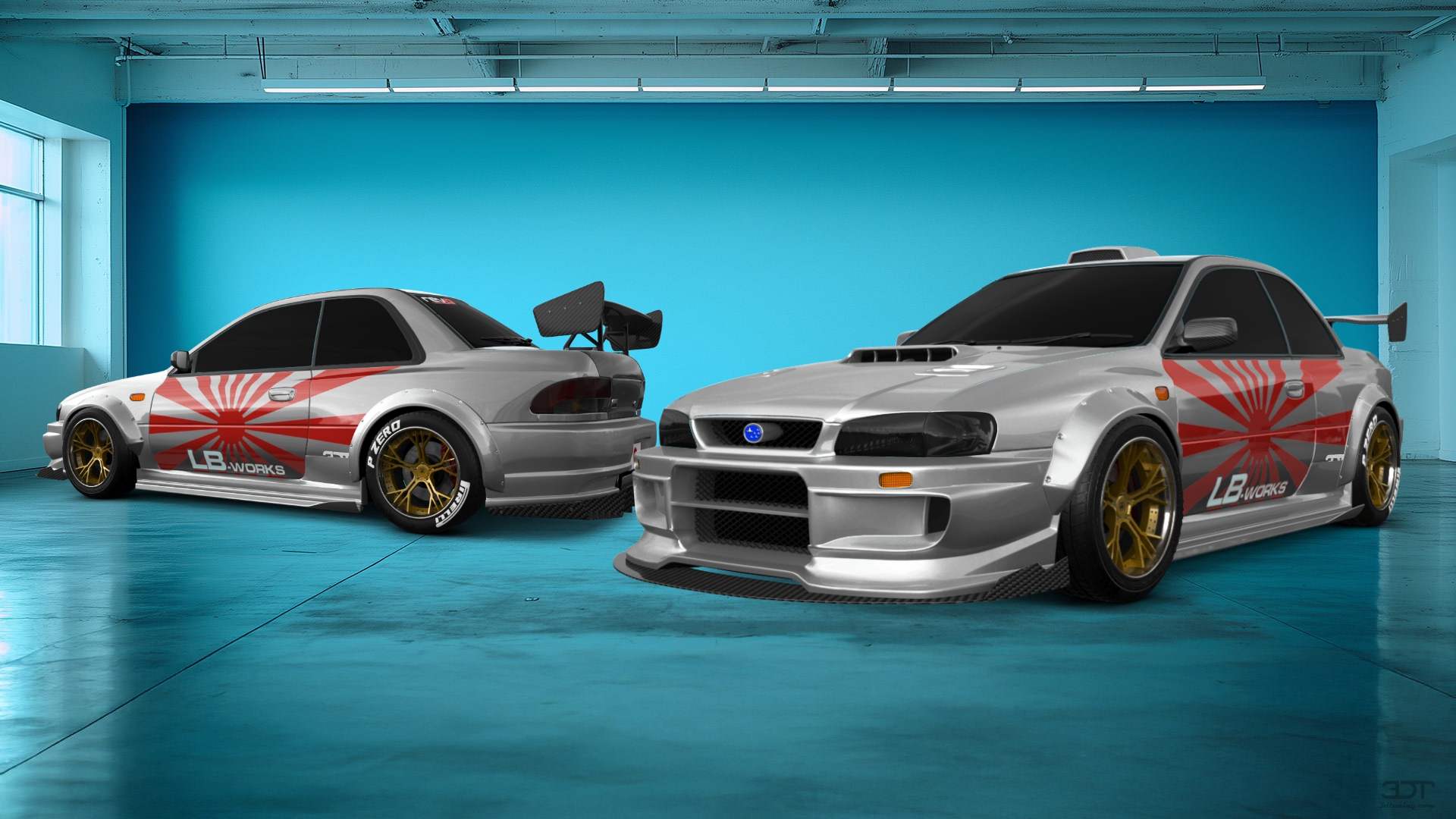 Subaru Impreza WRX STI 22B 2 Door Coupe 2000 tuning