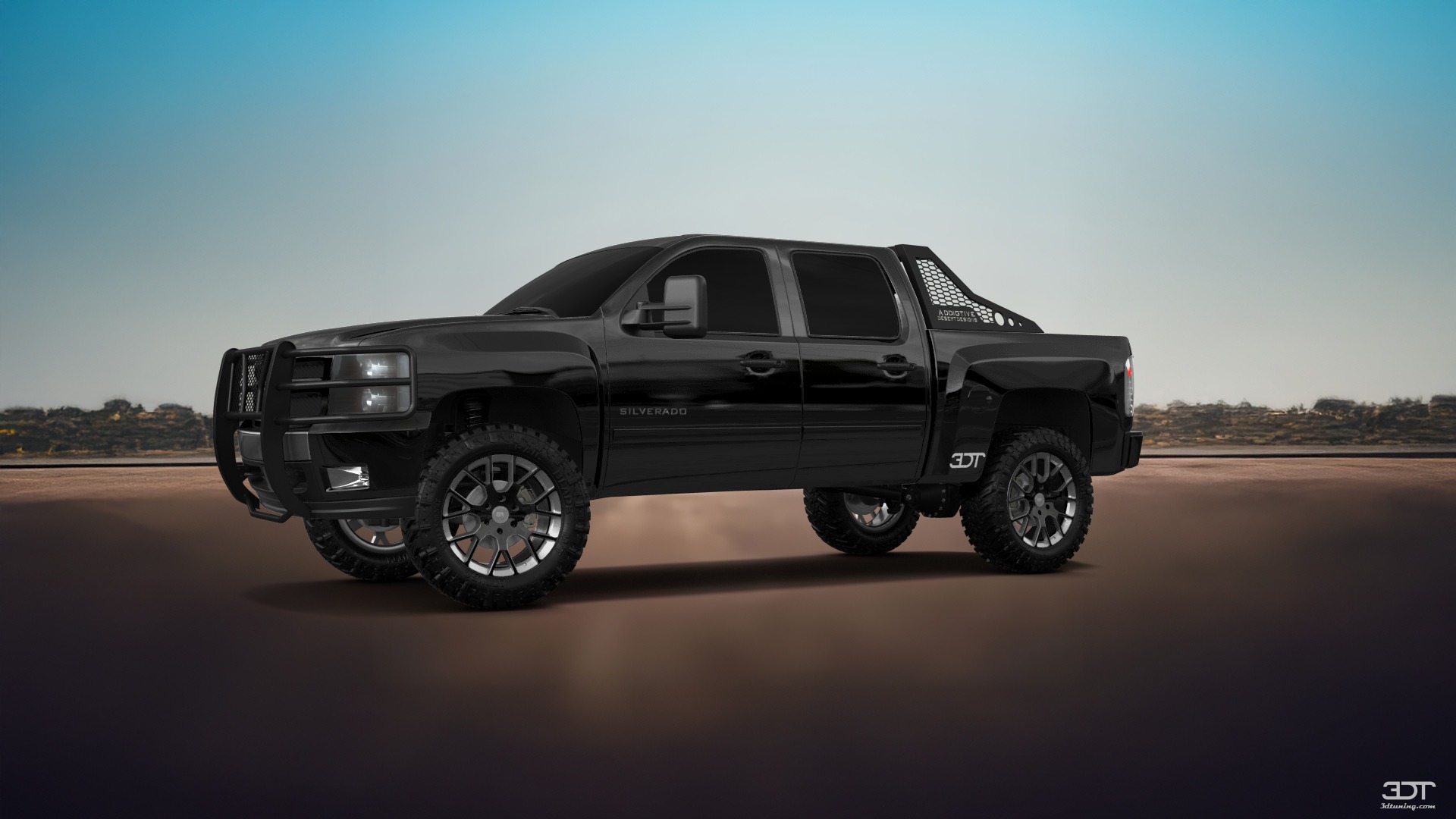 Chevrolet Silverado 1500 Crew Cab 4 Door pickup truck 2007 tuning