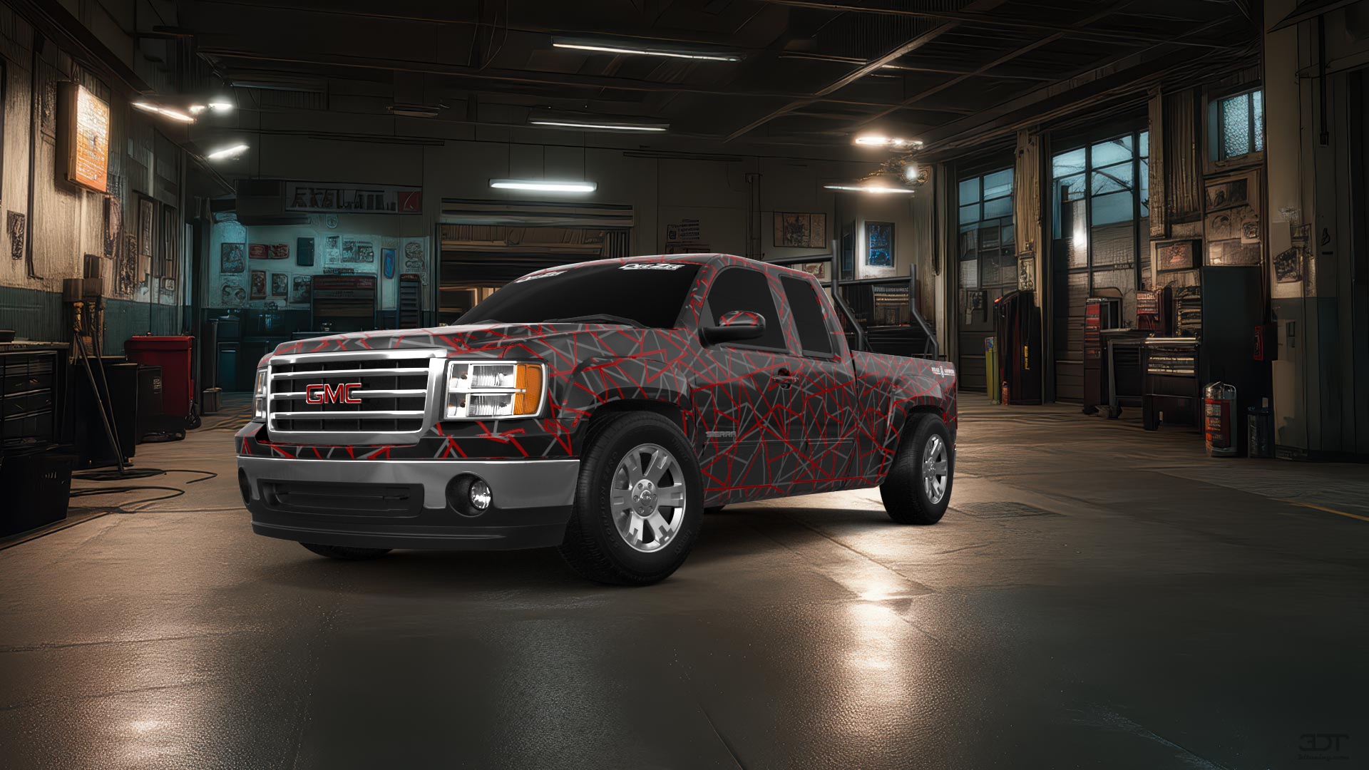 GMC Sierra 1500 Double Cab 6.6 ft box 2 Door truck 2007