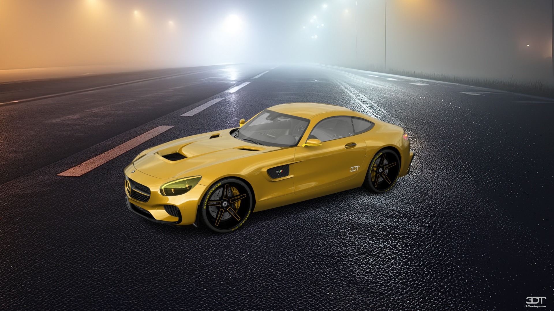 Mercedes AMG GT 2 door fastback coupe 2016 tuning