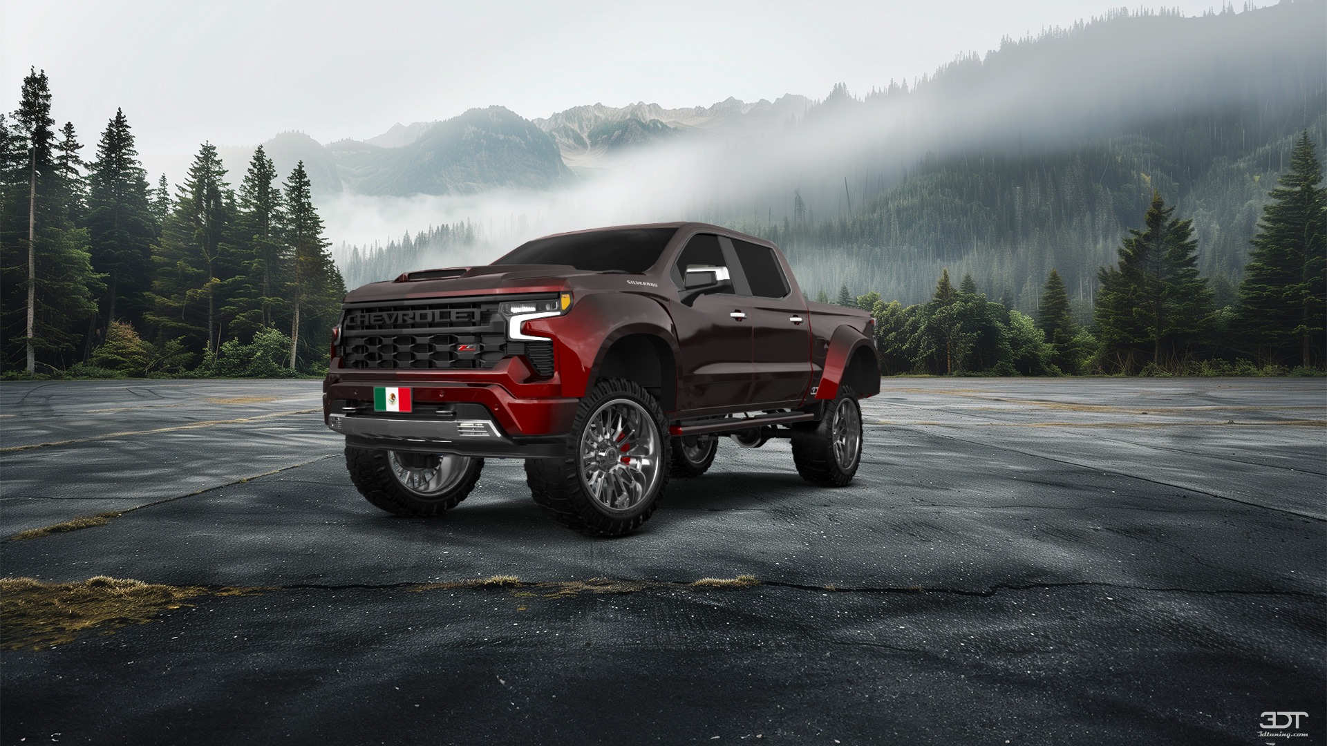 Chevrolet Silverado 1500 Crew Cab 5.8 ft box 4 Door pickup truck 2023 tuning