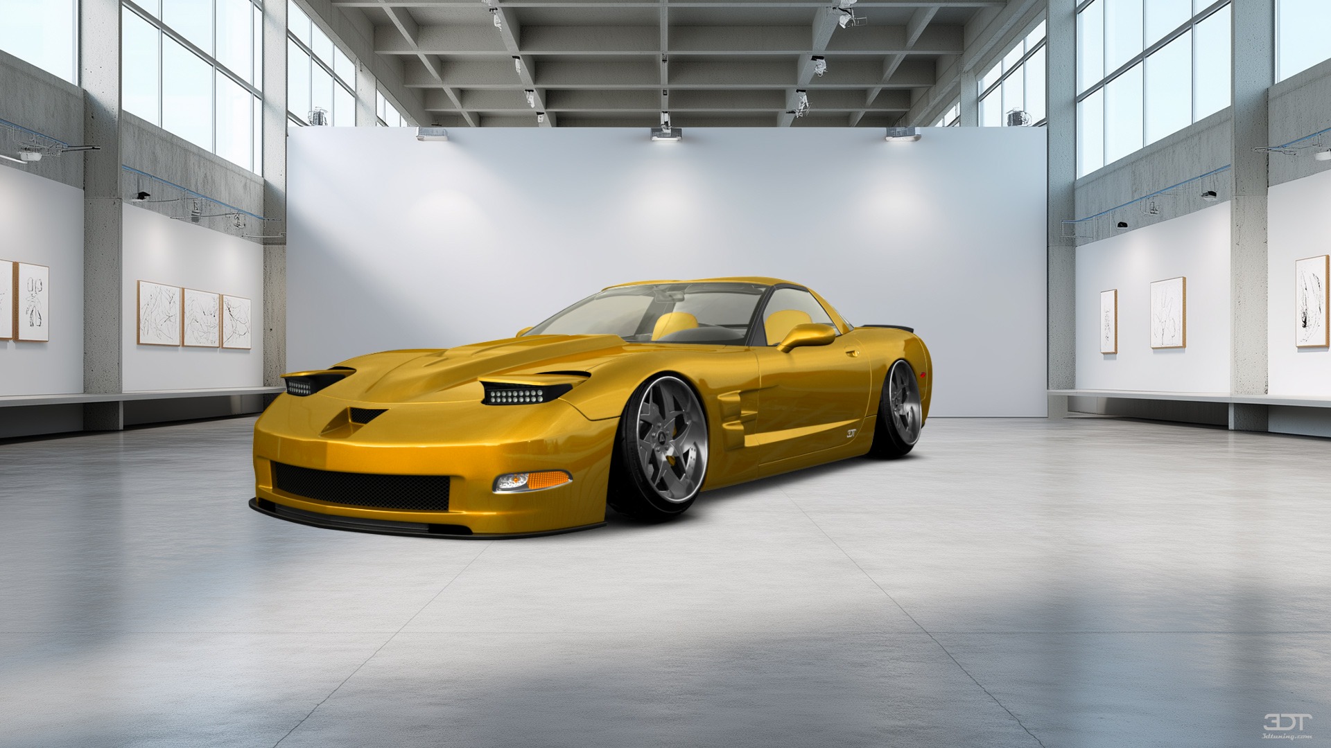Chevrolet Corvette C5 Fastback 2 Door Coupe 1997 tuning