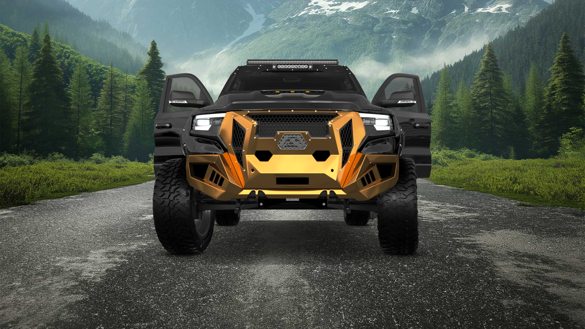 Dodge Ram 1500 TRX 4 Door pickup truck 2021