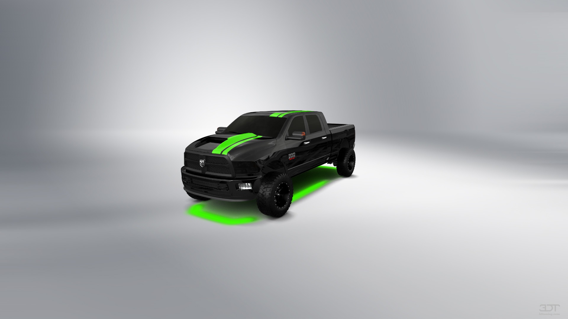 Dodge Ram 2500 Mega Cab 6.4 ft box 4 Door pickup truck 2010 tuning