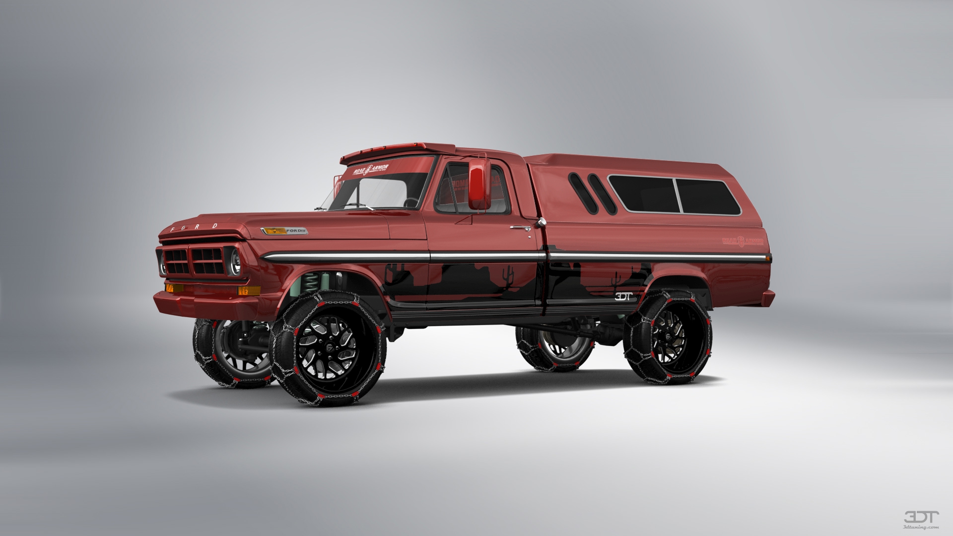 Ford F-250 2 Door pickup truck 1971 tuning