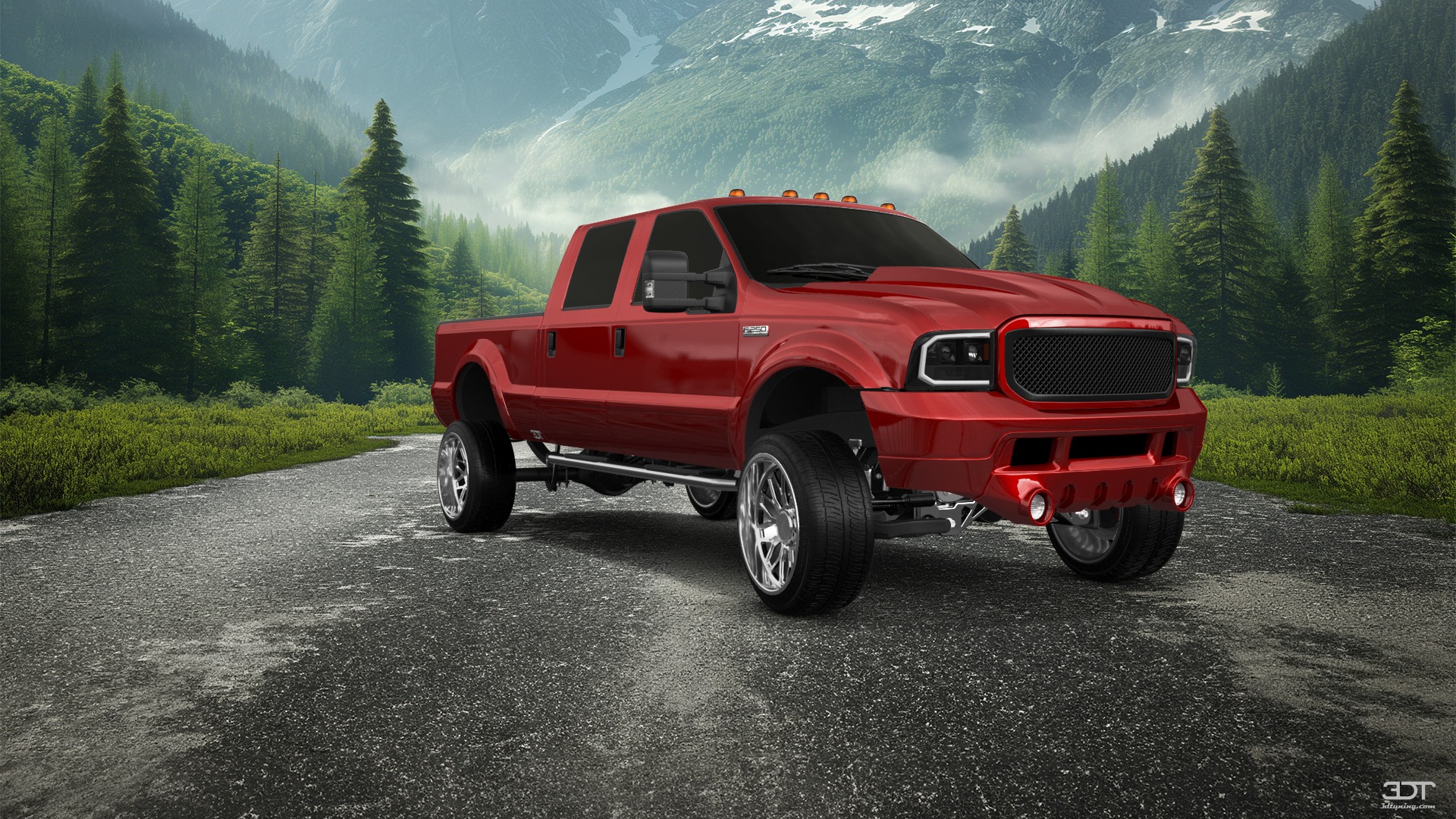 Ford F-250 Crew Cab 4 Door pickup truck 1999