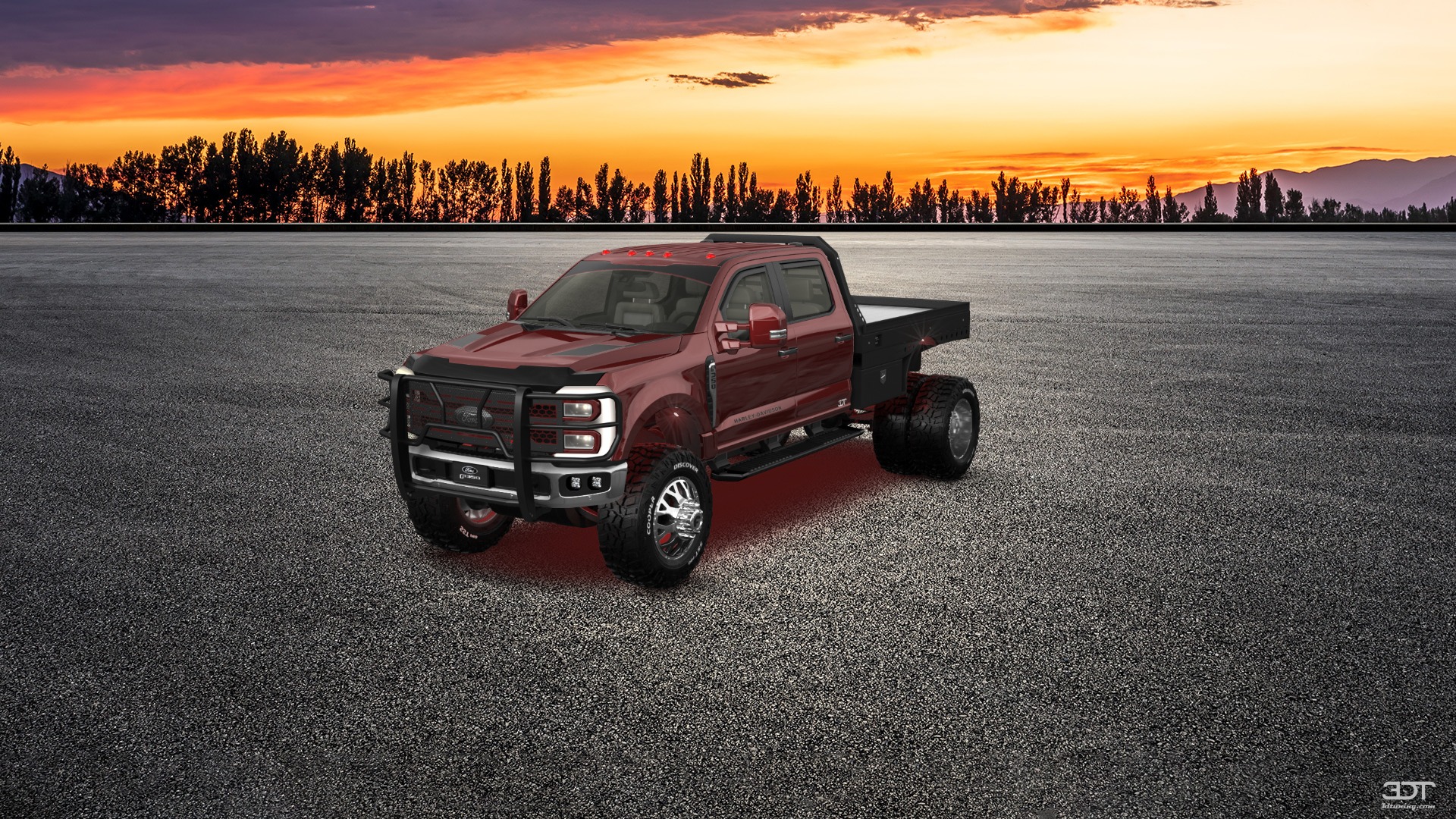 Ford F-350 DRW Crew Cab 4 Door pickup truck 2023 tuning