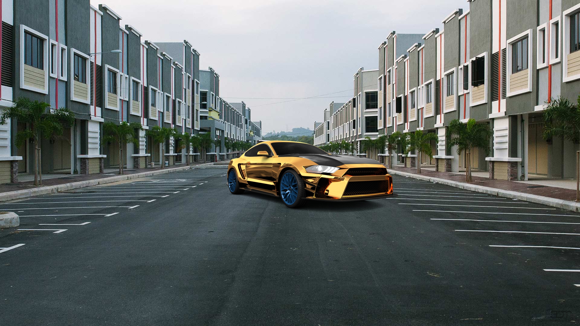 Ford Mustang Ecoboost 2 Door Coupe 2018 tuning
