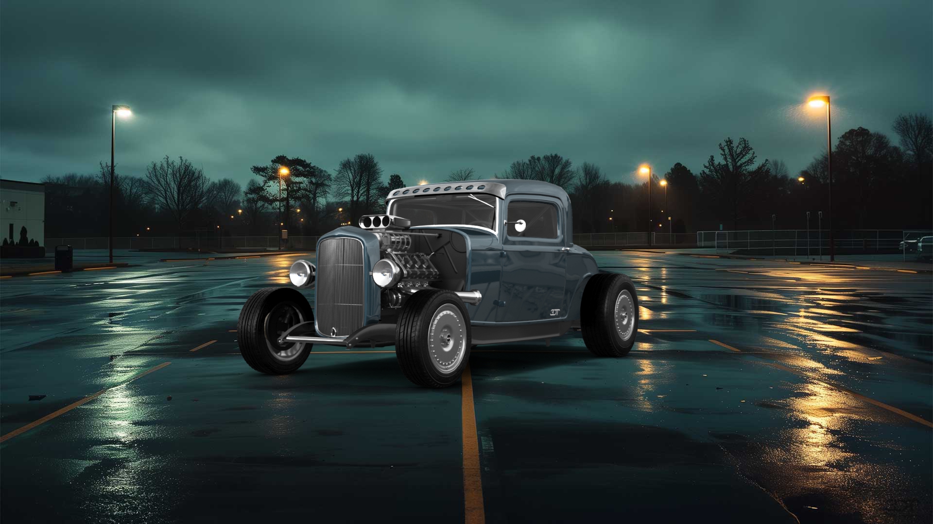 Ford Model B Deluxe 2 Door Coupe 1932