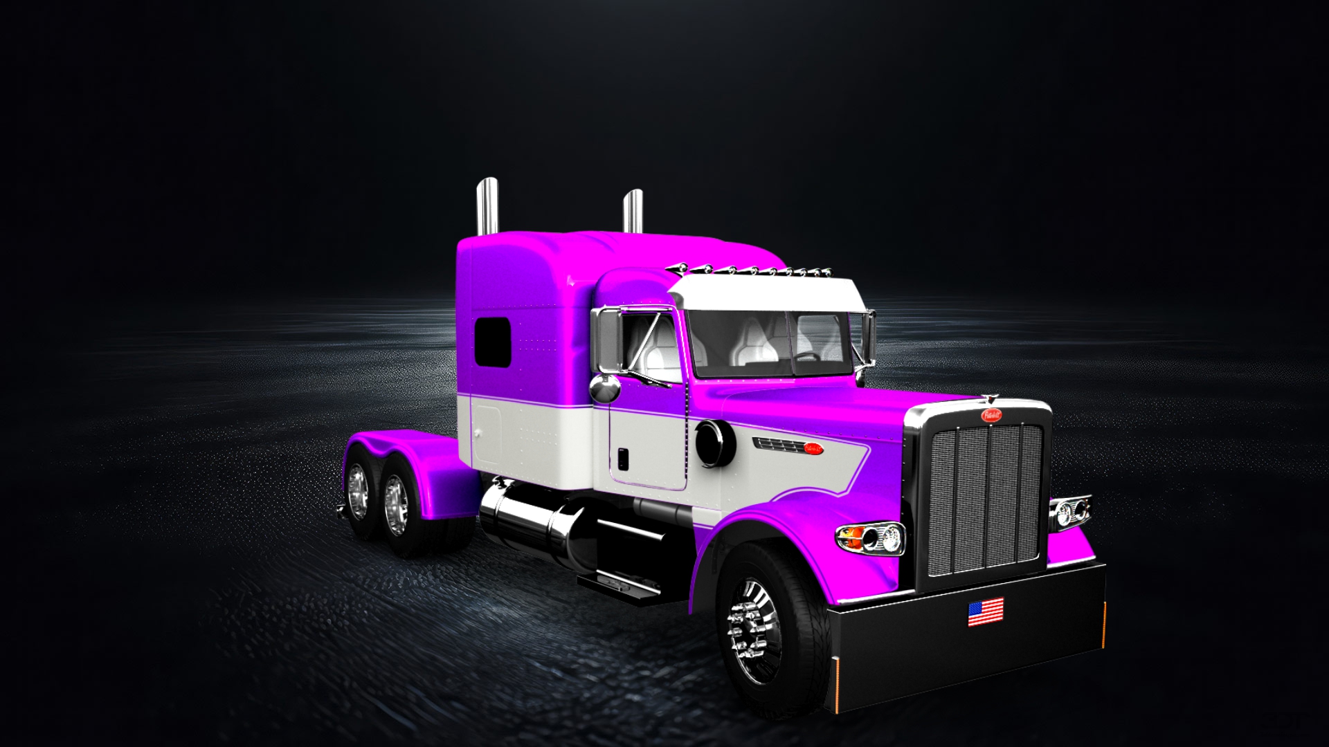 Peterbilt 389 Sleeper Cab Truck 2016