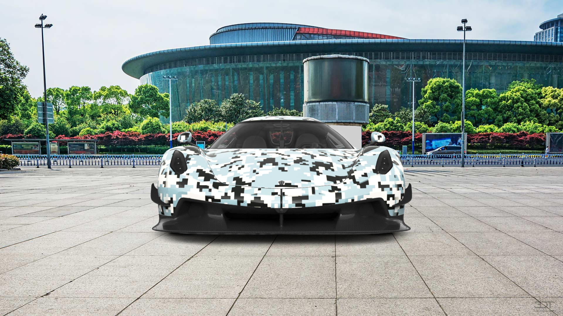 Koenigsegg Jesko 2 door targa top 2020 tuning