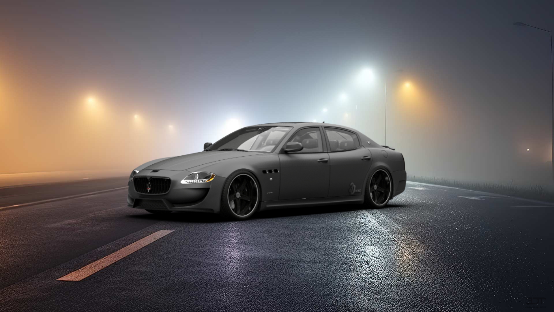 Maserati Quattroporte Sedan 2009 tuning