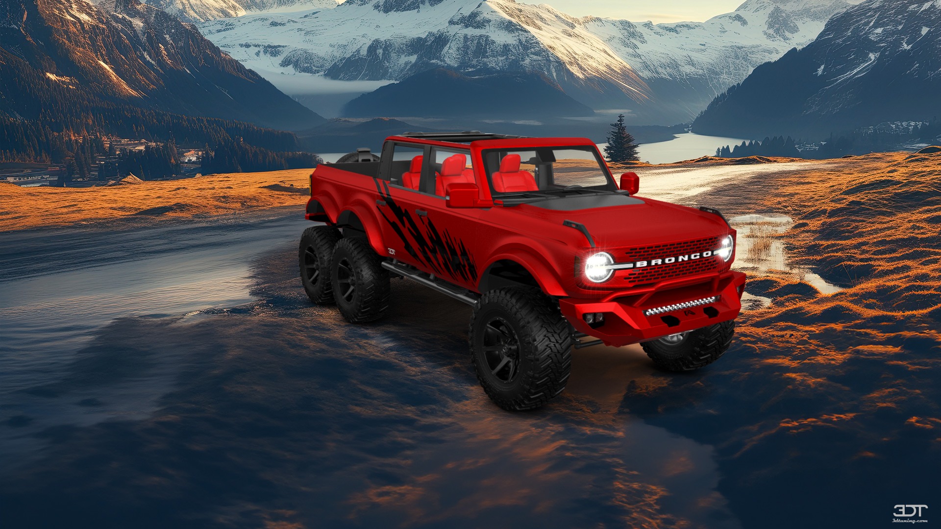 Ford Bronco 6X6 4 Door pickup truck 2021