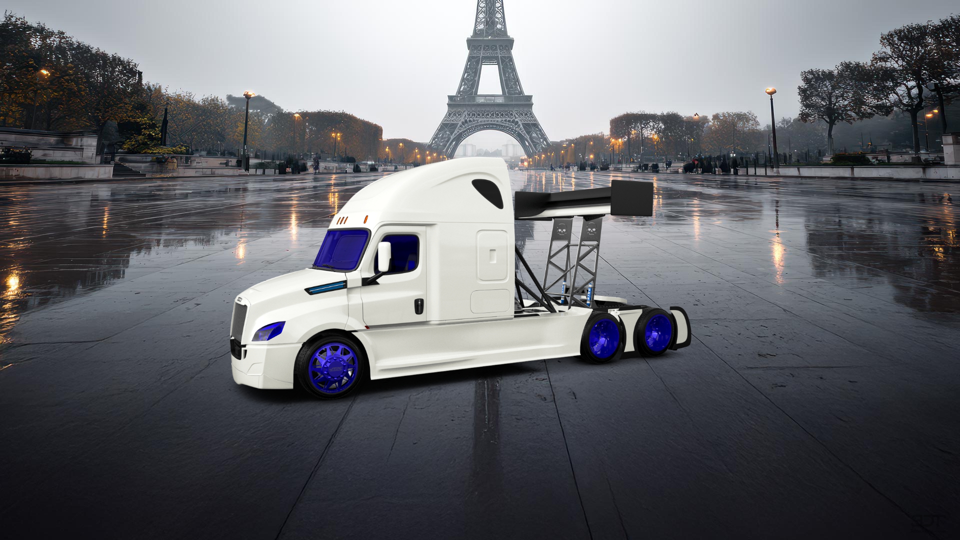 Freightliner Cascadia Sleeper Cab Truck 2018 tuning