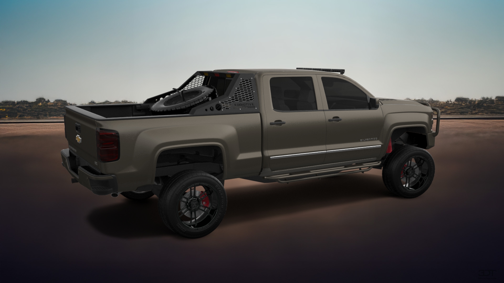 Chevrolet Silverado 2500 4 Door pickup truck 2015 tuning