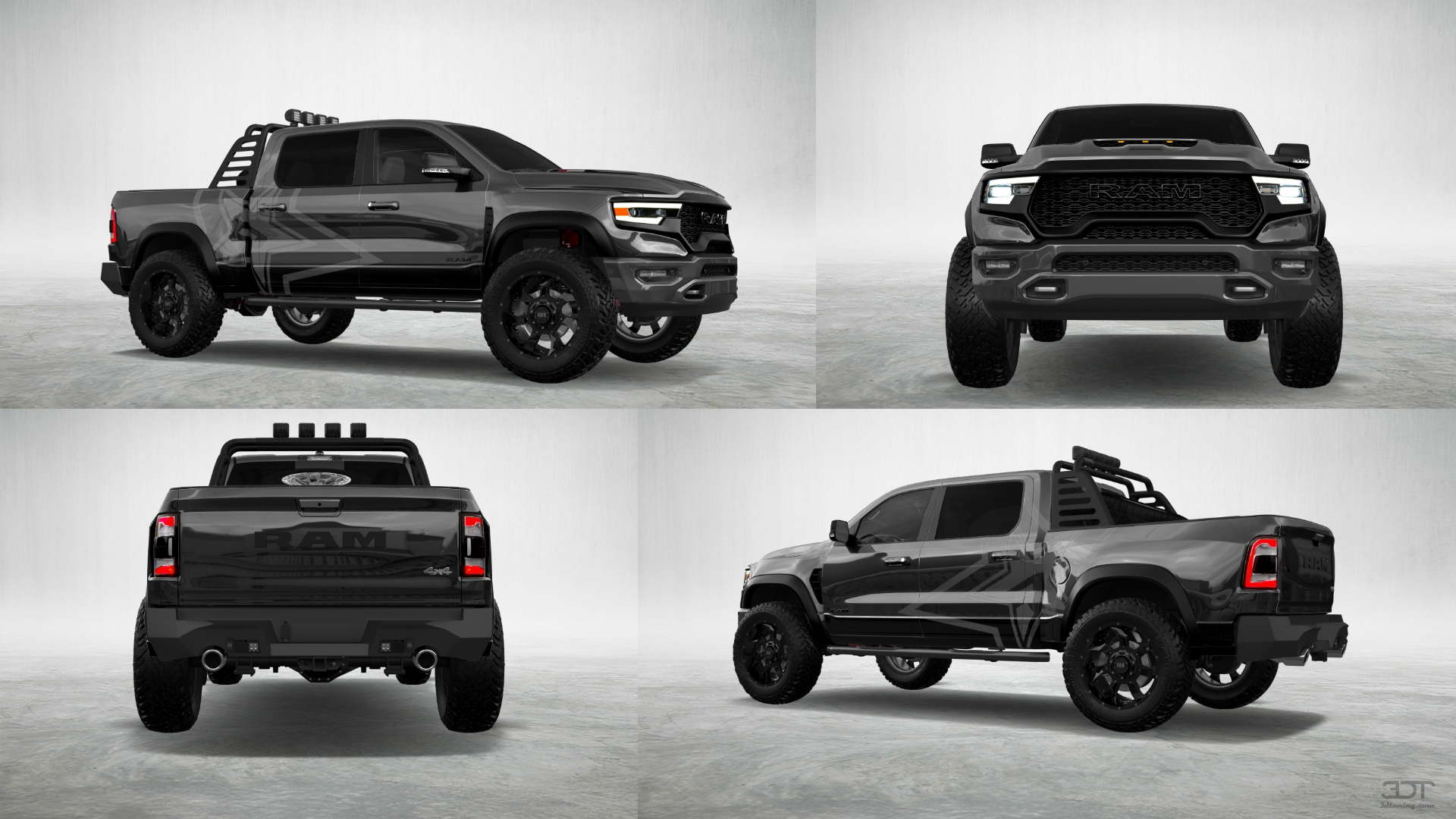 Dodge Ram 1500 TRX 4 Door pickup truck 2021